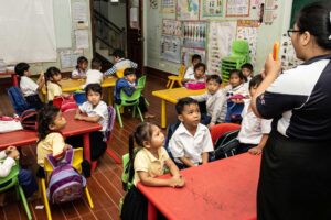 New Hope Cambodia School classroom